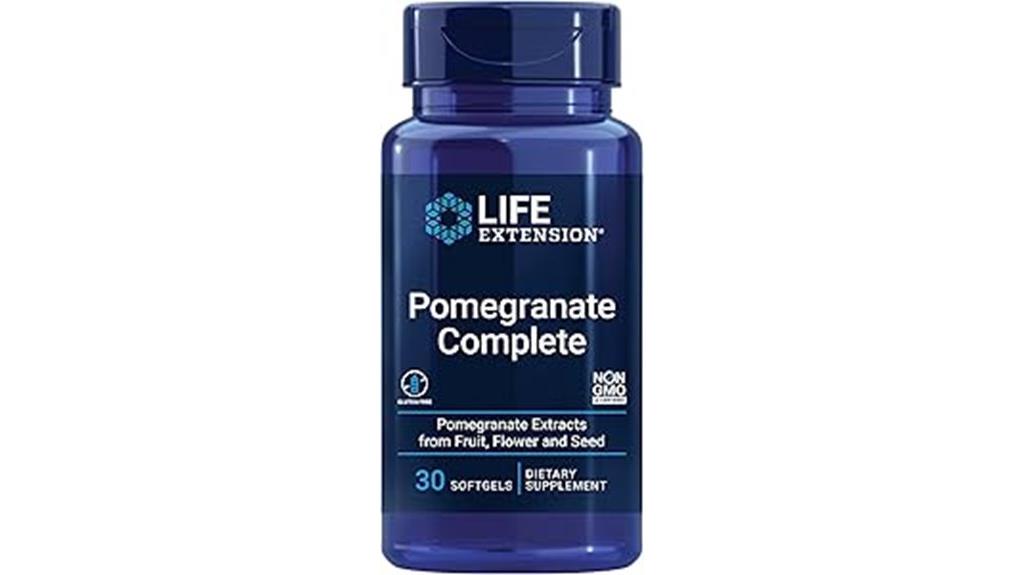 pomegranate supplement 30 softgels