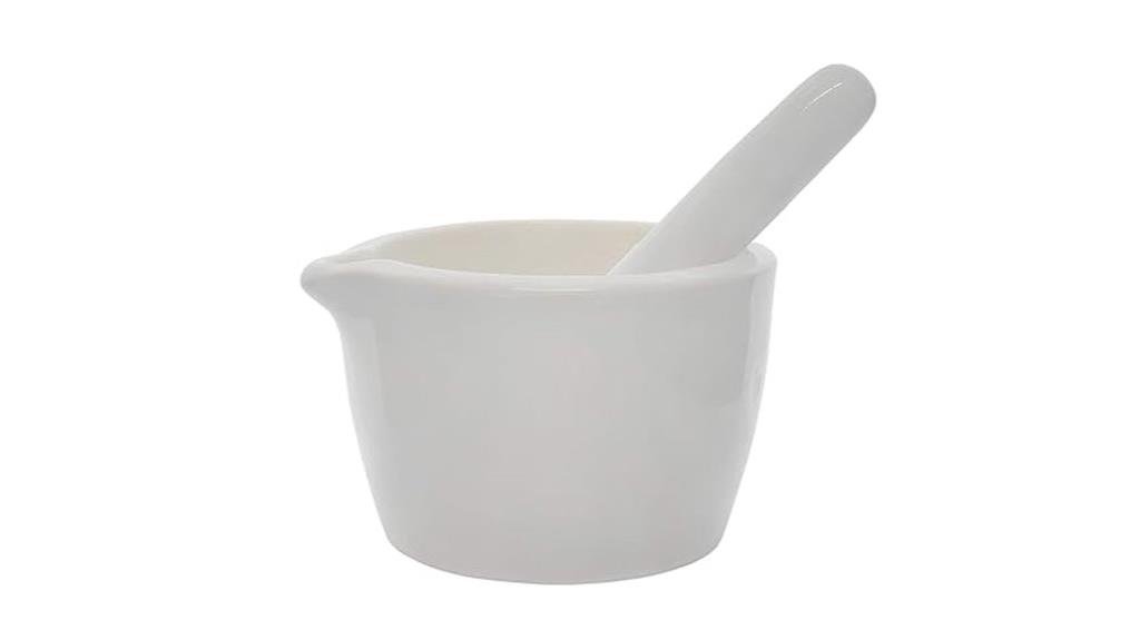 porcelain mortar pestle set