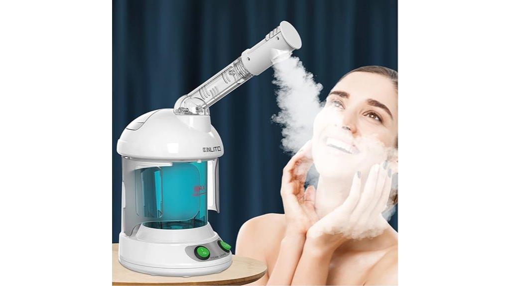 portable facial steamer with ozone