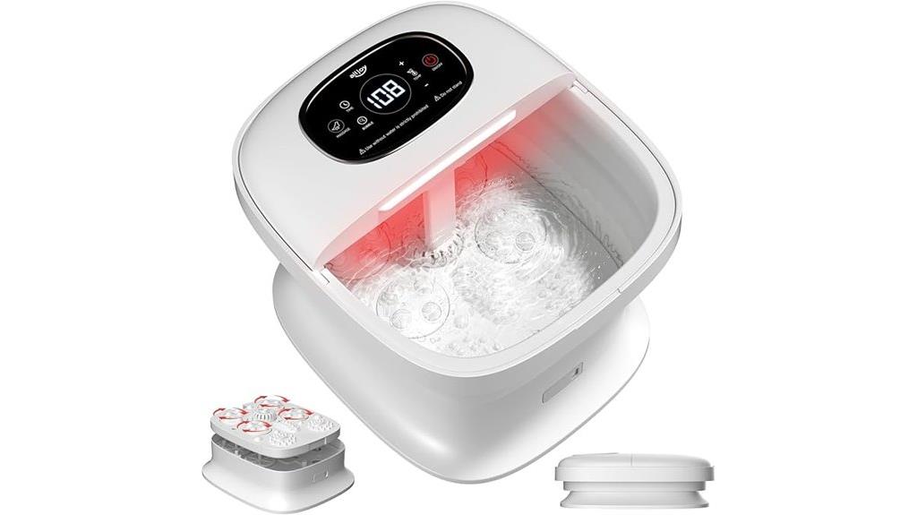 portable foot spa with massage
