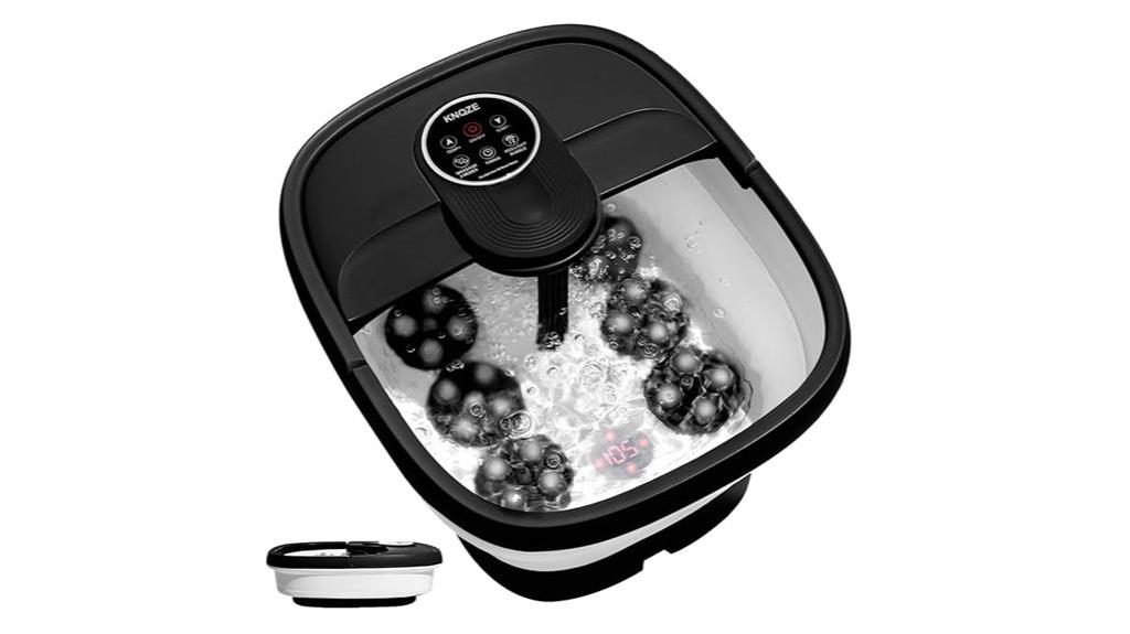 portable heated foot massager