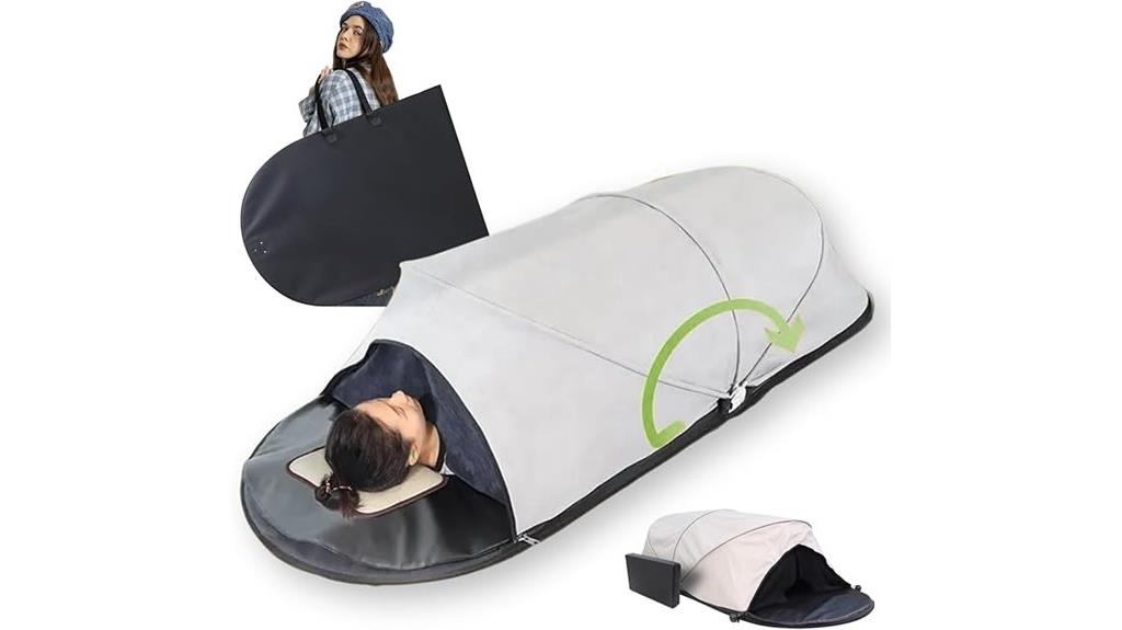 portable infrared sauna dome