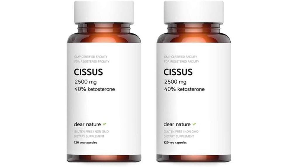 premium cissus extract pack