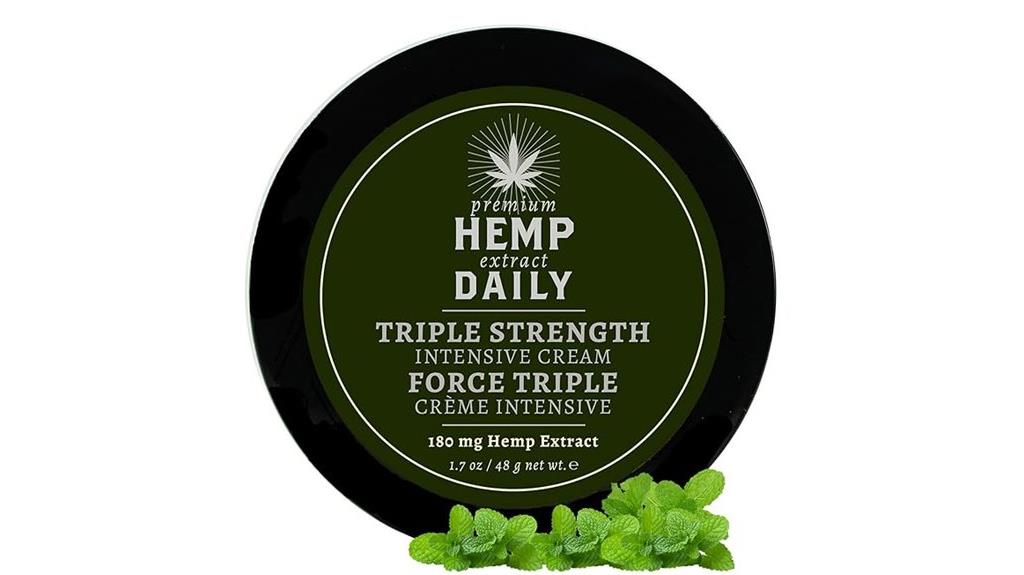 premium hemp extract cream