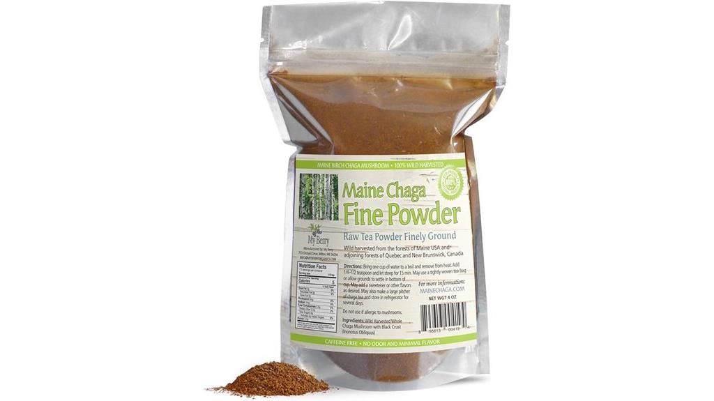premium maine chaga extract