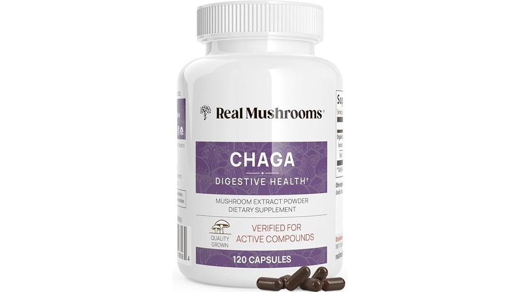pure chaga mushroom capsules