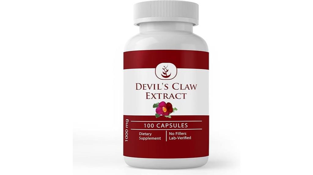 pure devils claw capsules