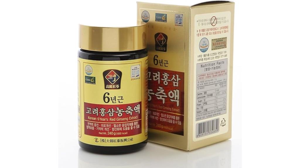 pure korean red ginseng