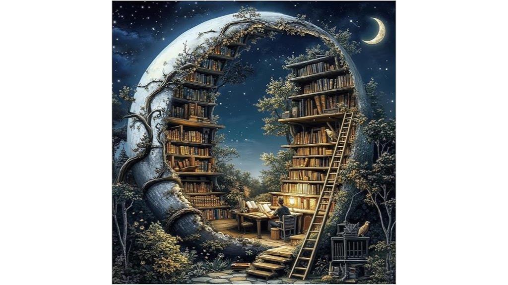 puzzle of magical moon