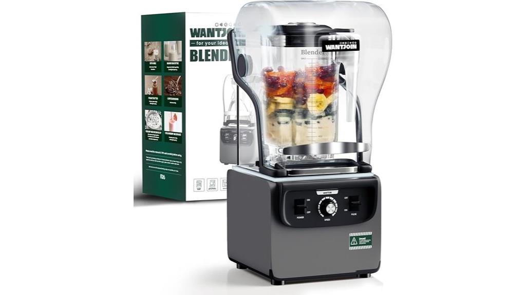 quiet commercial blender