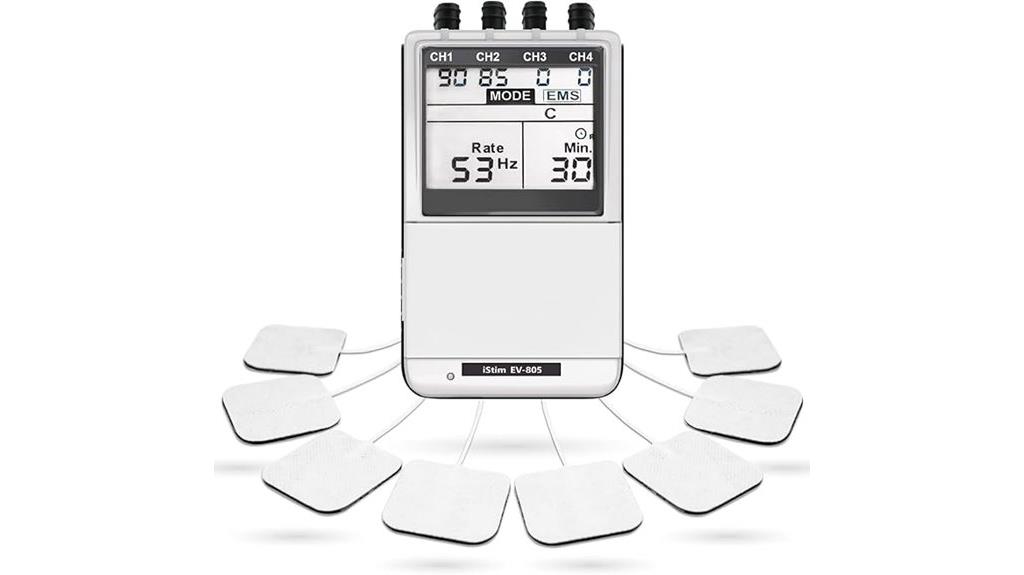 rechargeable four channel combo machine