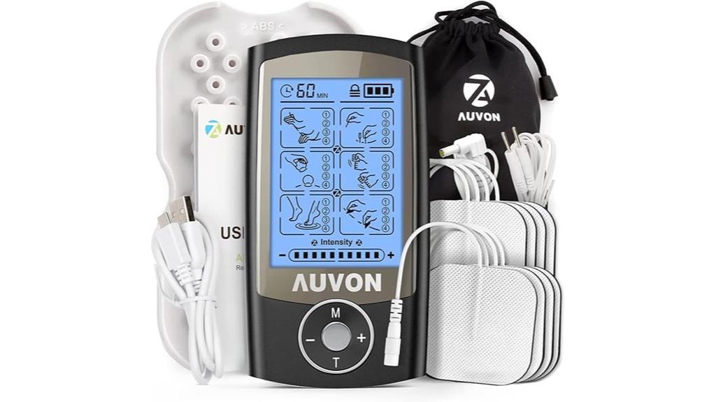 rechargeable tens muscle stimulator