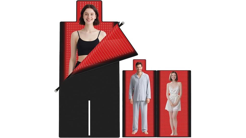 red light therapy blanket