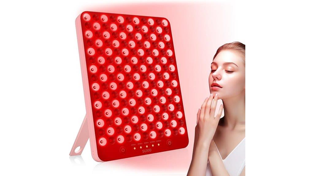 red light therapy lamp