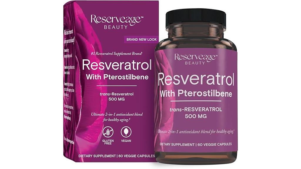 resveratrol 500 mg supplement