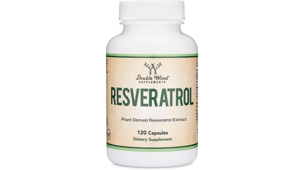 resveratrol 500mg capsules