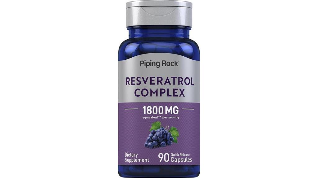 resveratrol complex 1800mg