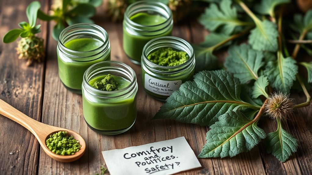 safe comfrey usage guidelines