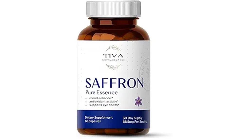 saffron capsules for wellbeing