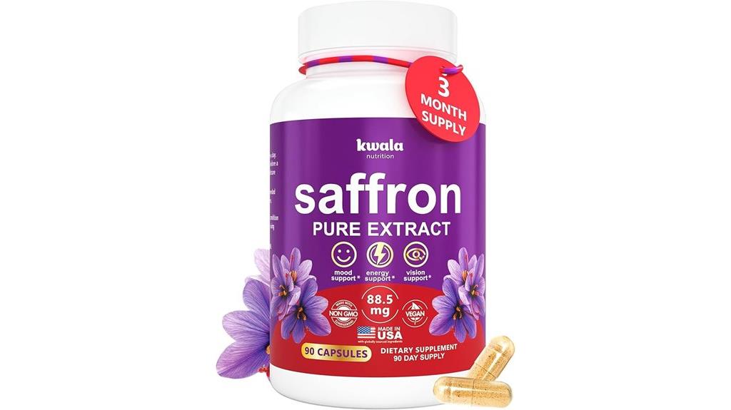 saffron capsules for wellness