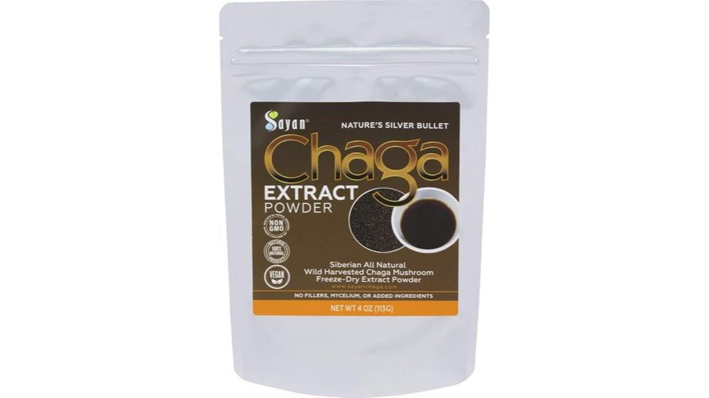 sayan chaga mushroom powder