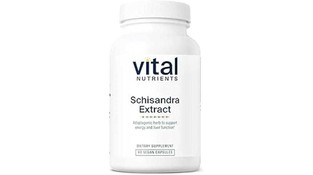schisandra dietary supplement capsule