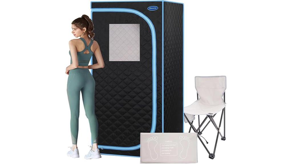 single portable infrared sauna