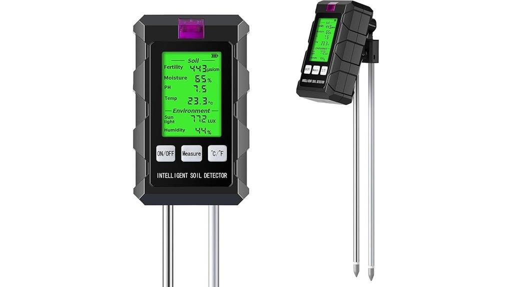 six in one soil tester
