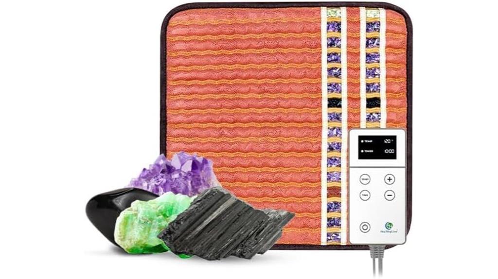 small gemstone infrared pad