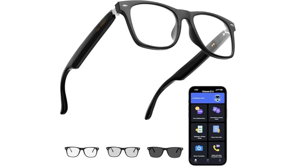 smart translator sunglasses