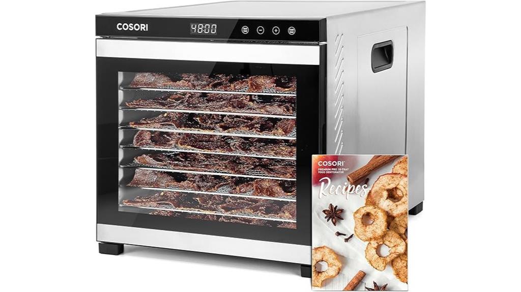 stainless steel 10 tray dehydrator