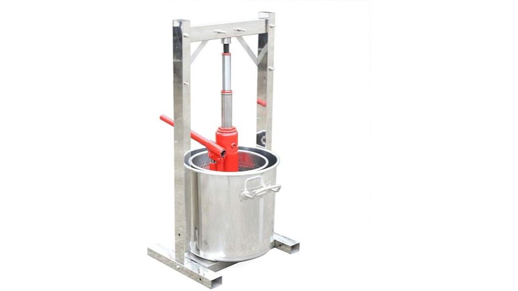 stainless steel hydraulic juicer