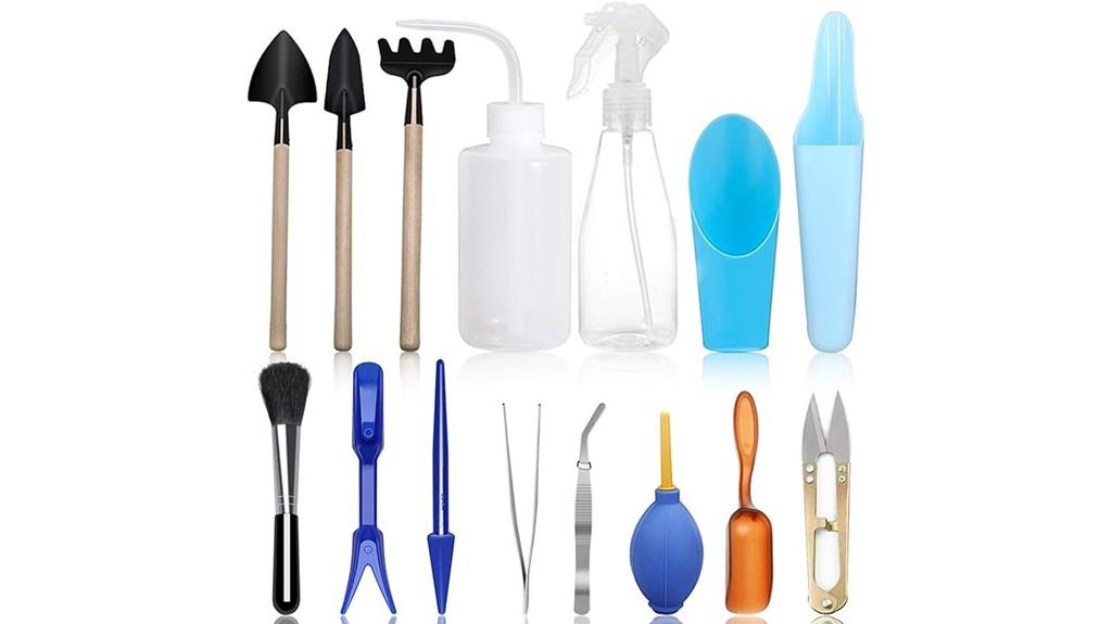 succulent plant tools set