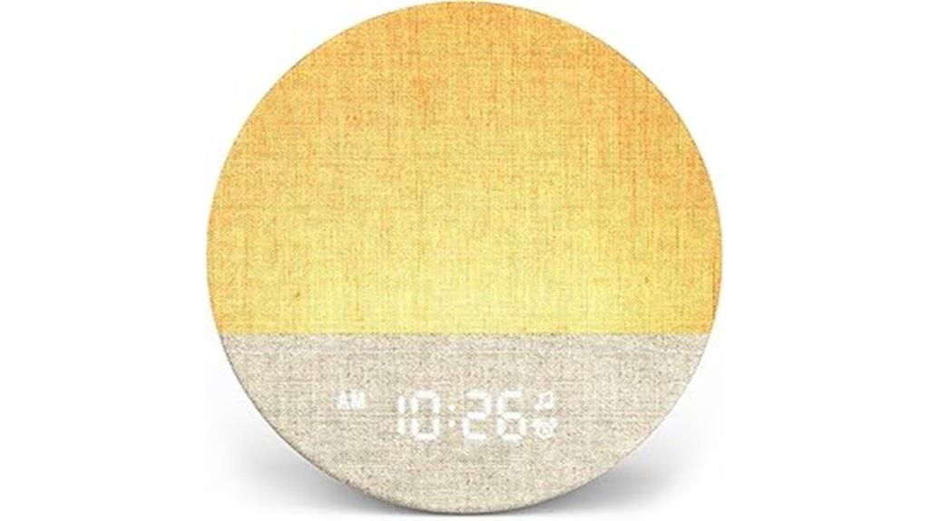 sunrise alarm and sound machine