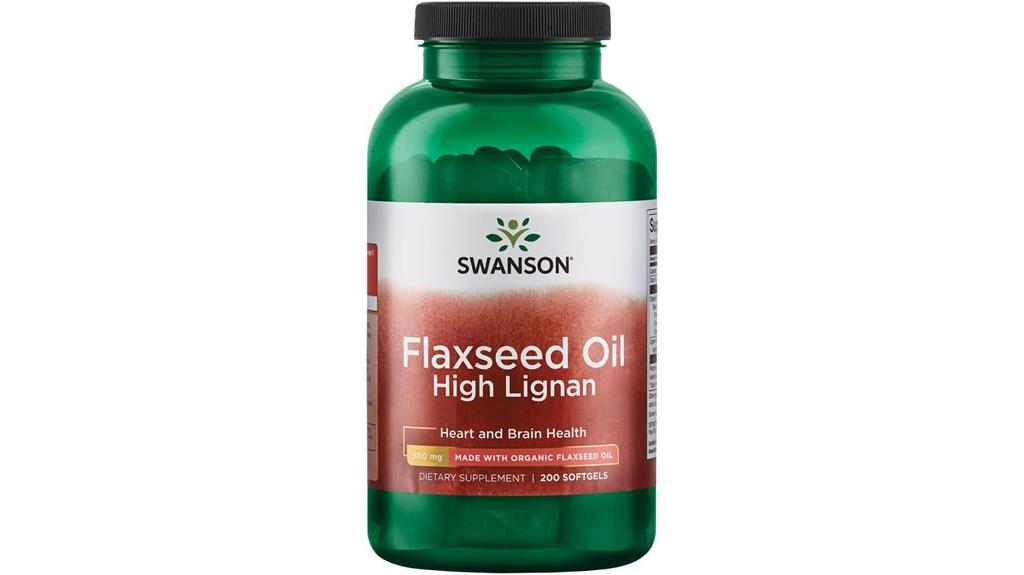 swanson flaxseed oil