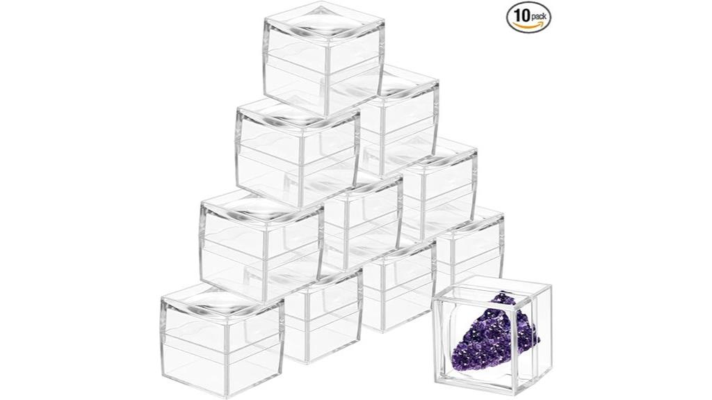 ten pack mineral cases