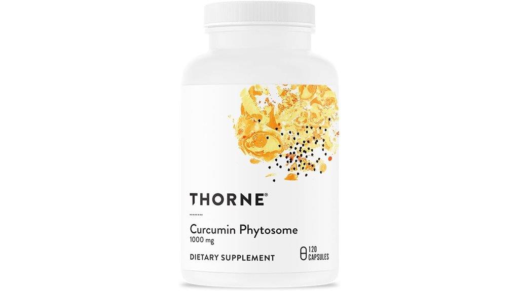 thorne curcumin phytosome capsules