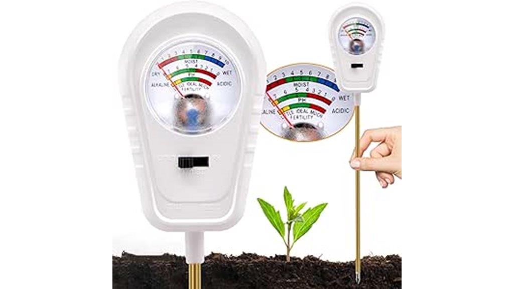 three in one soil testing