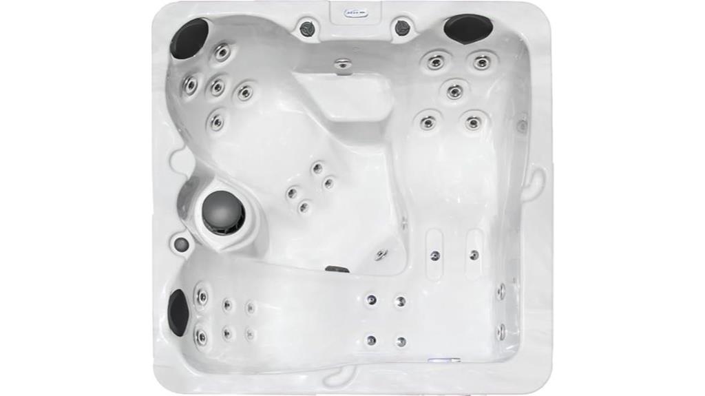 three person hot tub