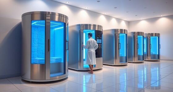 top cryotherapy recovery chambers