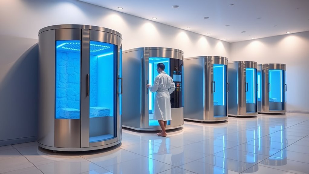 top cryotherapy recovery chambers
