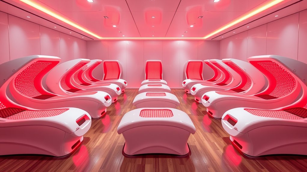 top full body red light therapy beds