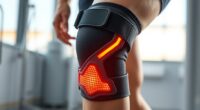 top knee braces with heat
