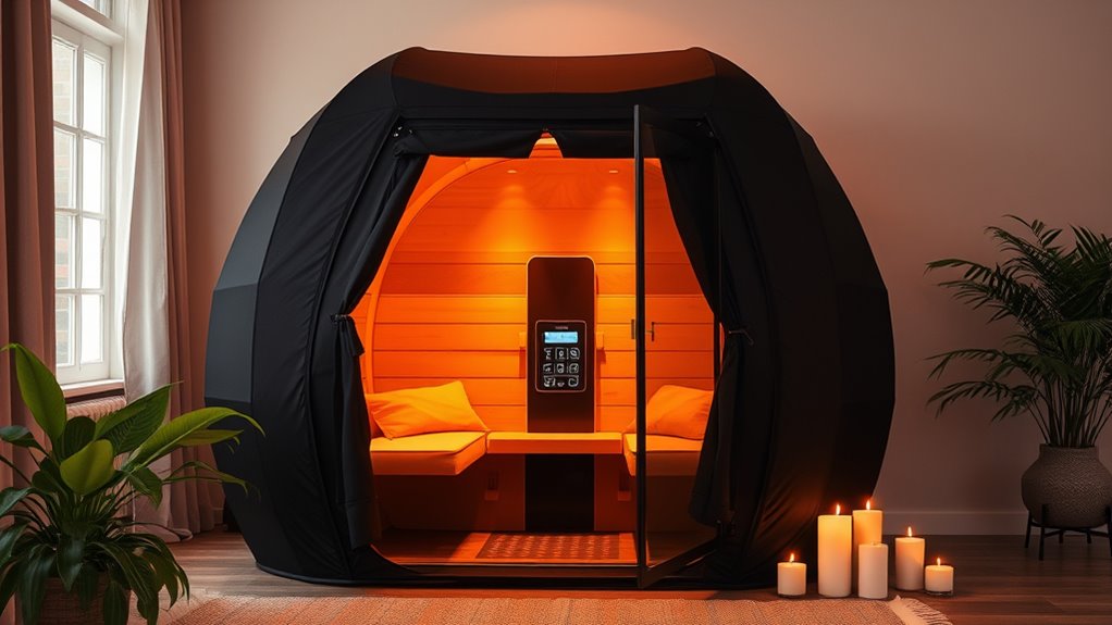 top portable sauna tents