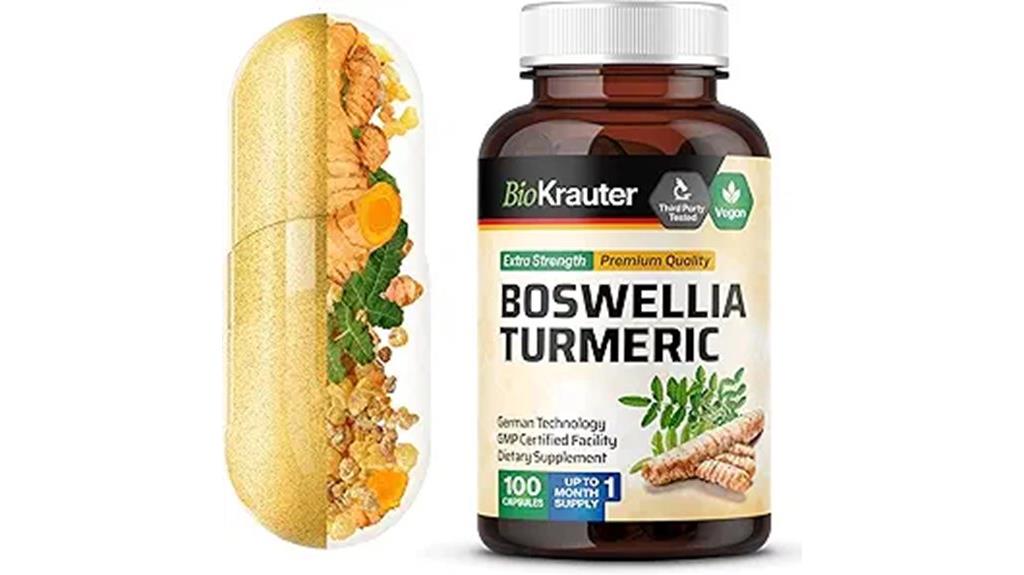 turmeric boswellia vegan capsules