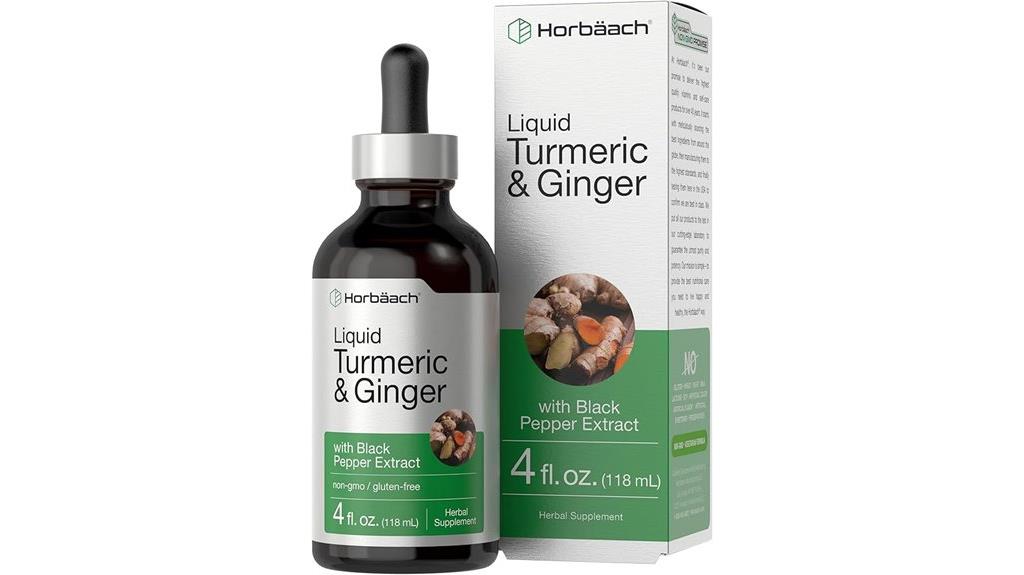 turmeric ginger supplement drops
