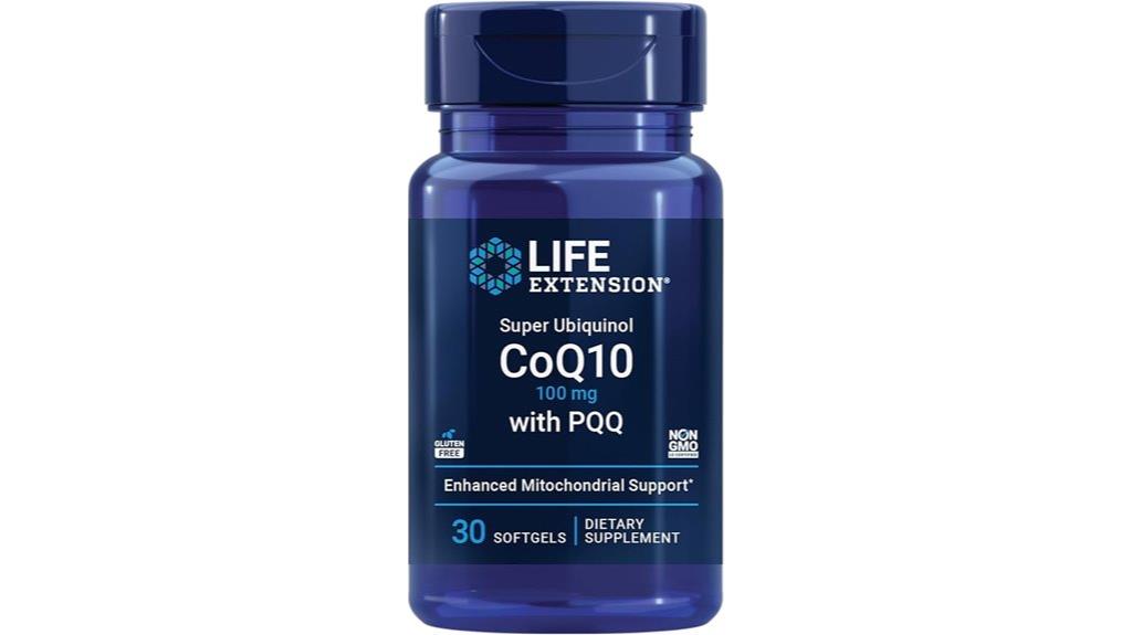ubiquinol coq10 heart supplement