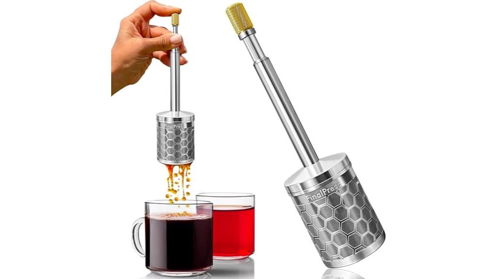 upgraded portable stainless french