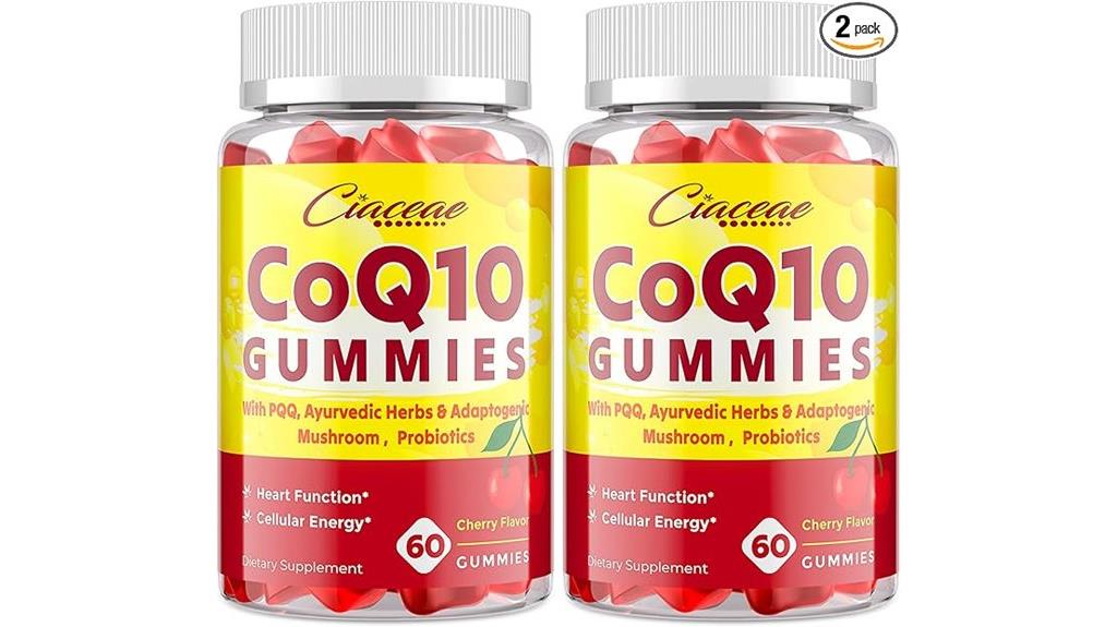 vegan cherry coq10 gummies