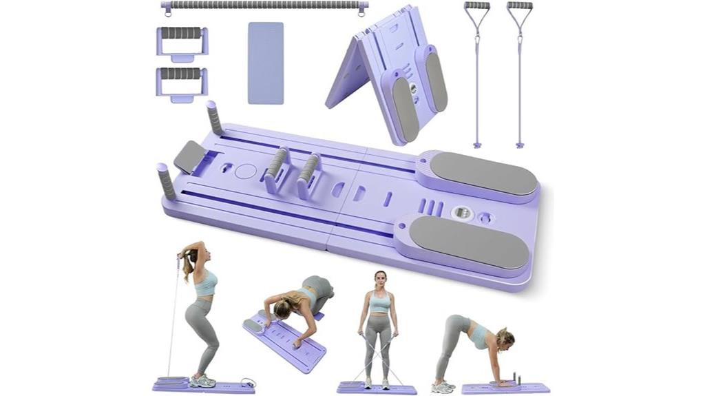 versatile foldable pilates equipment